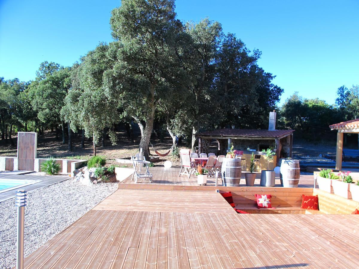 Mas La Marchette Bed and Breakfast Céret Eksteriør billede